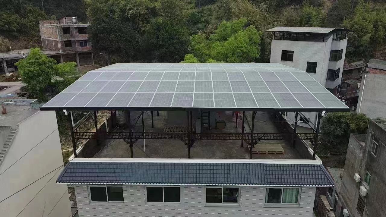 庄河15kw+10kwh自建别墅家庭光伏储能系统