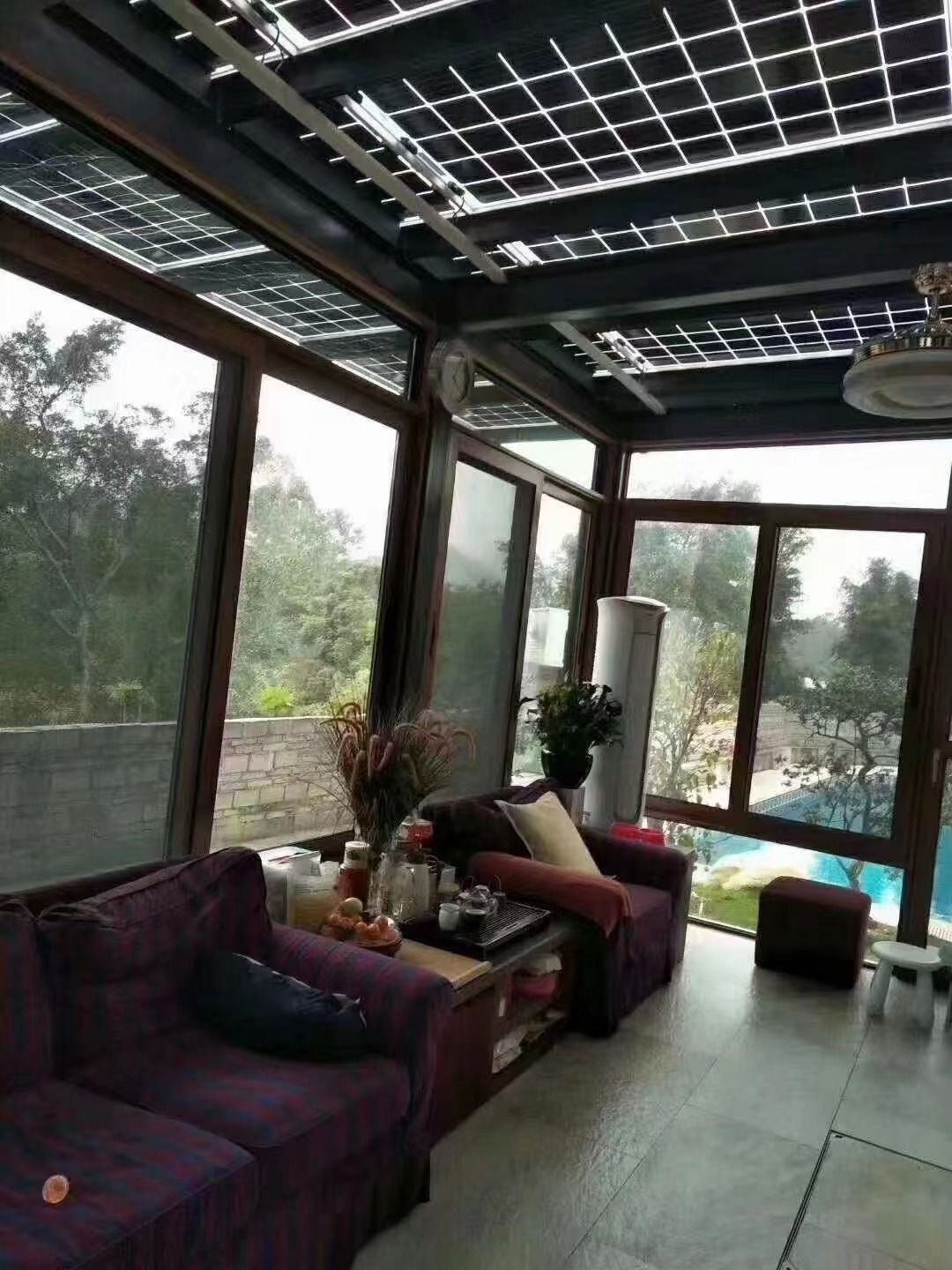 庄河20kw+15kwh智能AI别墅太阳能发电系统